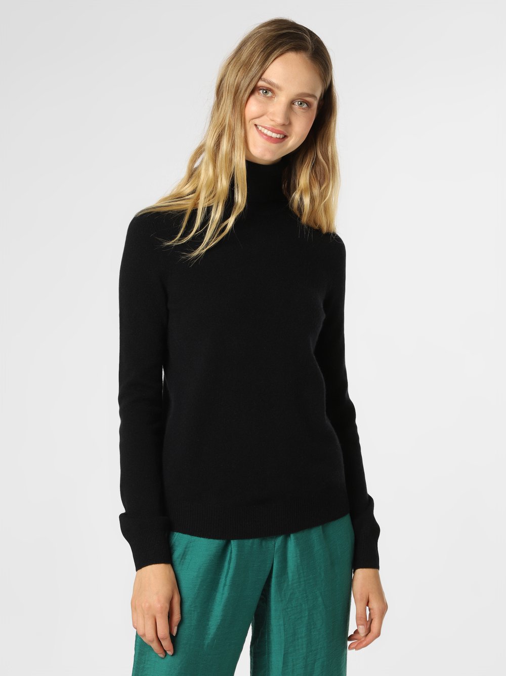 Franco Callegari Pure Cashmere Pullover Damen blau, L