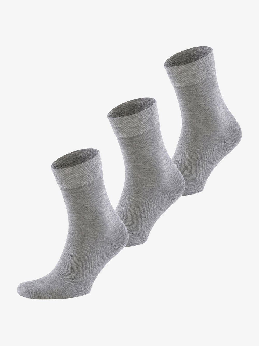 Elbeo Freizeitsocken  Damen Jersey grau, 35-38