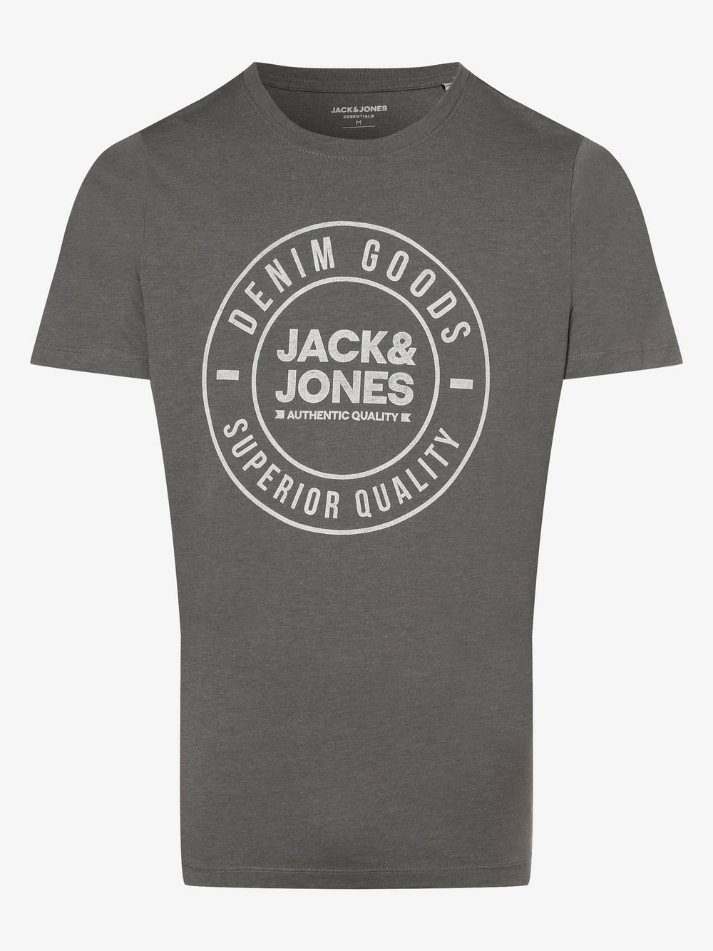 Jack & Jones - T-shirt męski – JJEJeans, szary