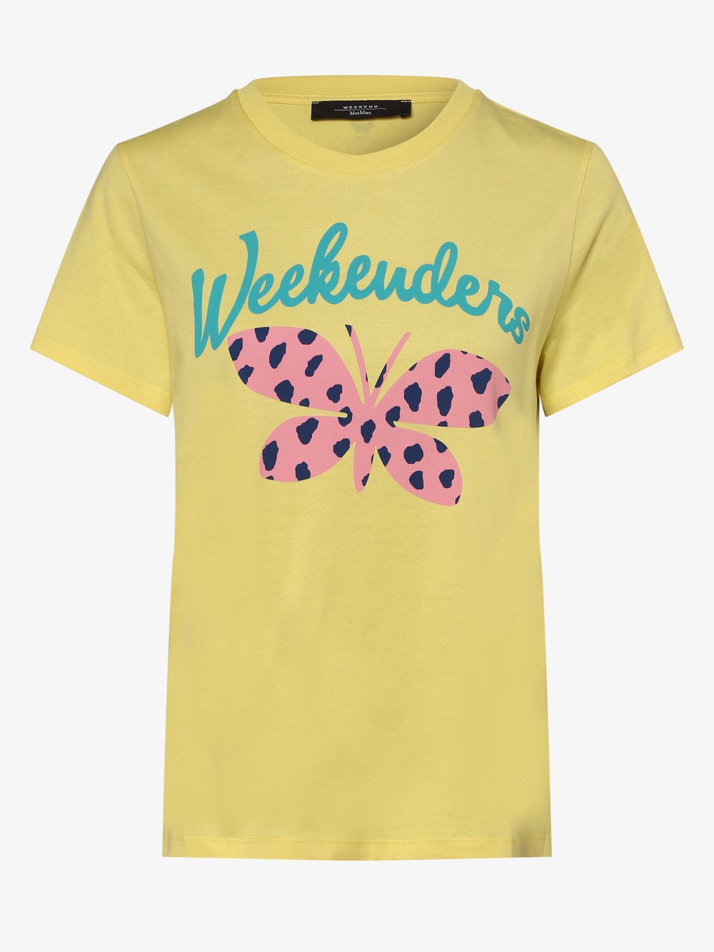 Max Mara Weekend - T-shirt damski – Suvi, żółty