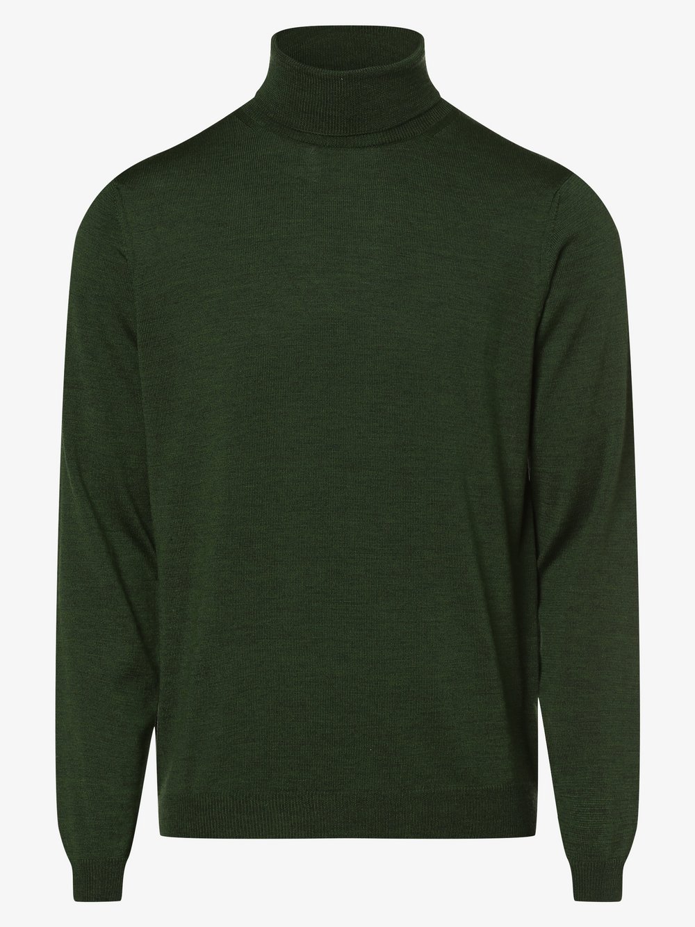 Finshley & Harding - Męski sweter z wełny merino, zielony