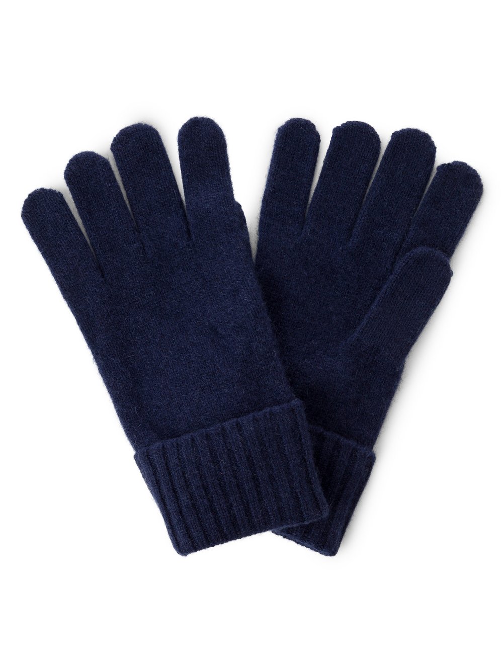 Marie Lund Pure Cashmere Handschuhe Damen blau, ONE SIZE