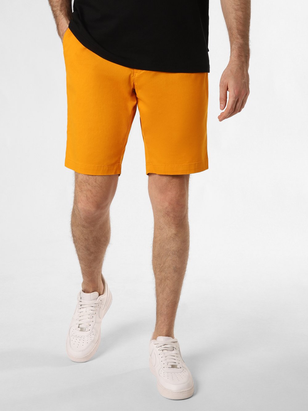 Tommy Hilfiger Shorts Herren Baumwolle orange, 31