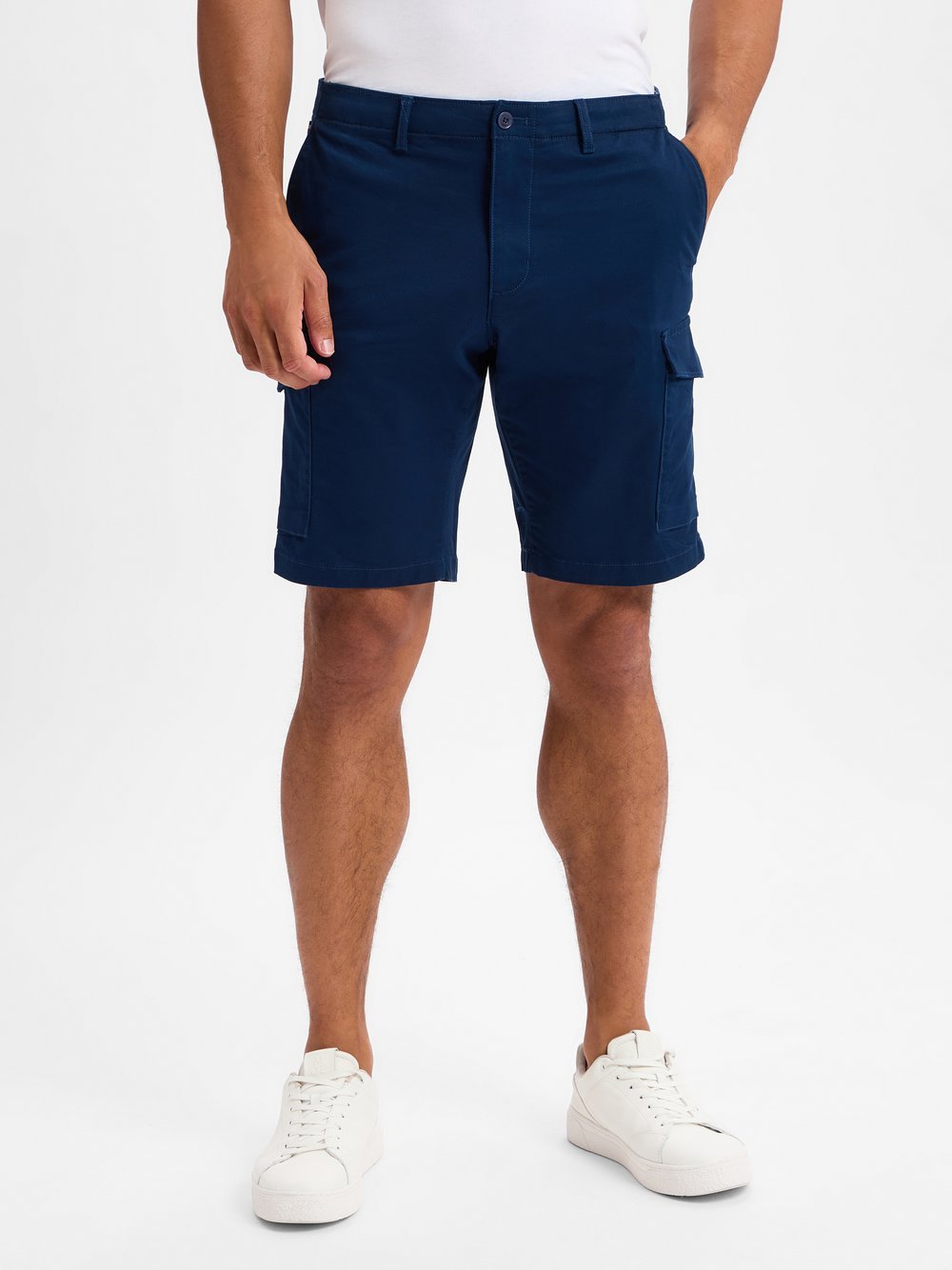 Tommy Hilfiger Shorts Herren Baumwolle blau, 36