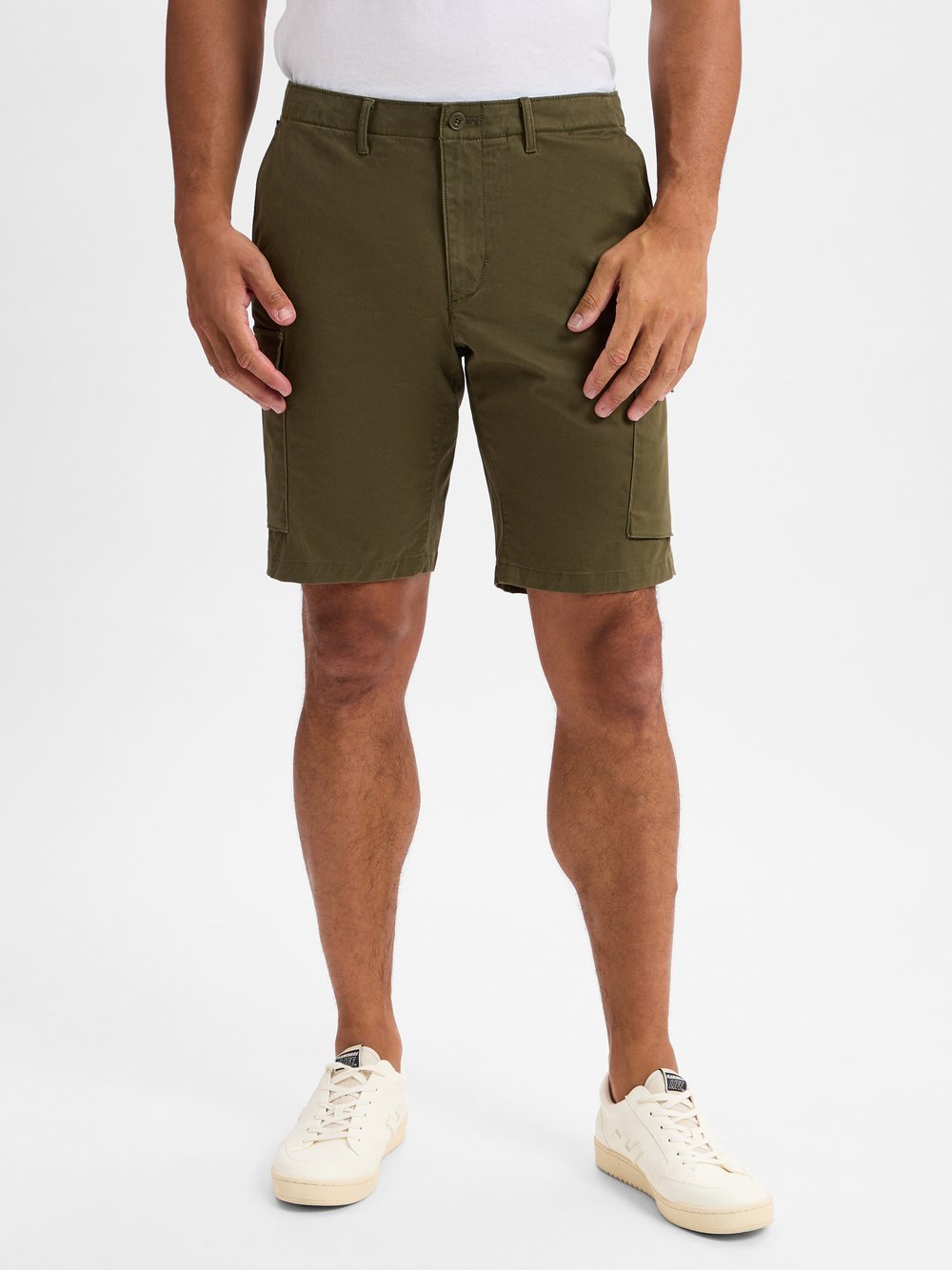 Tommy Hilfiger Shorts Herren Baumwolle grün, 32