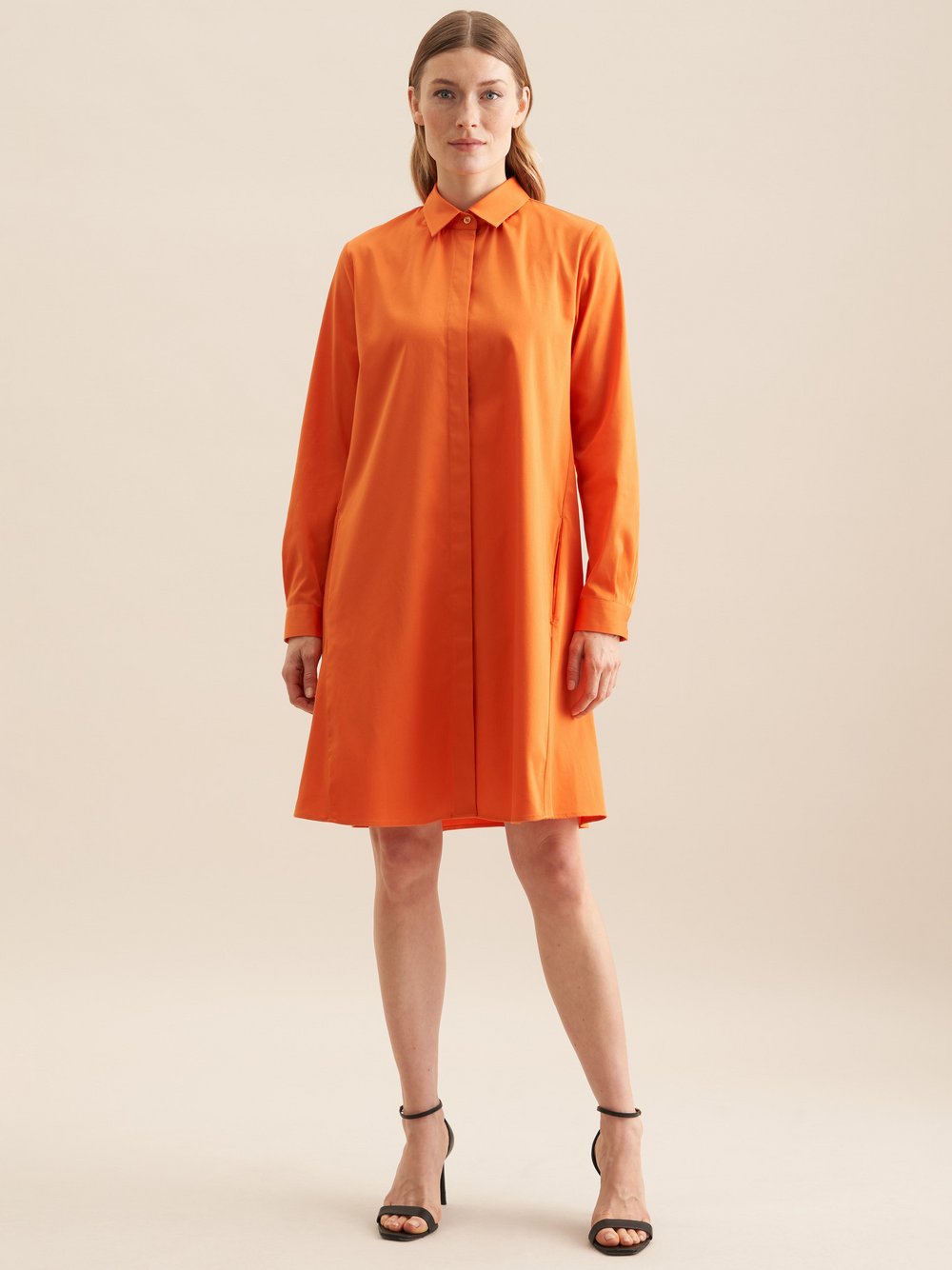 Seidensticker Kleid Damen Baumwolle orange, 38