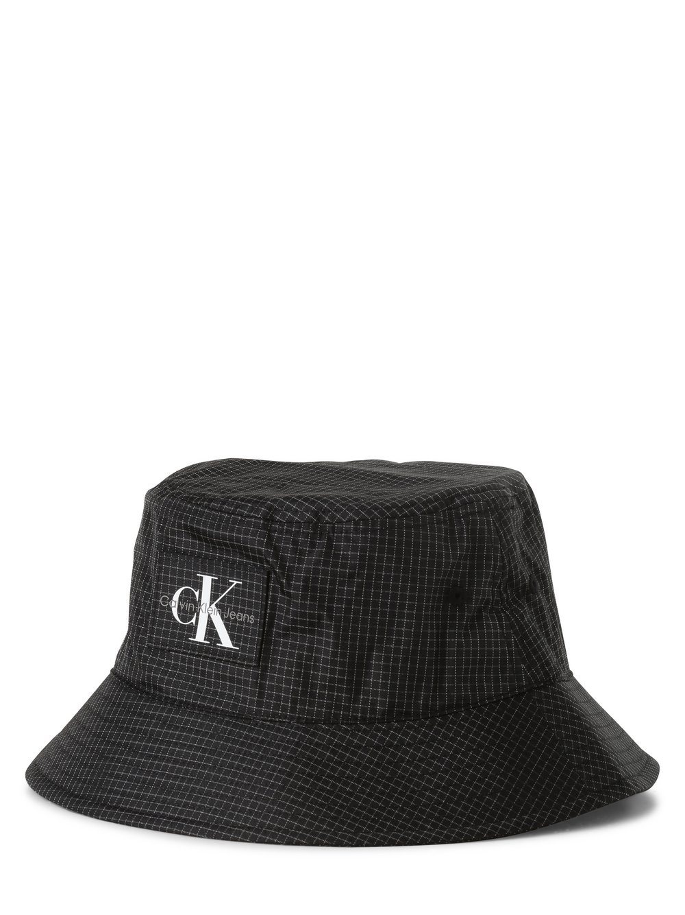 Calvin Klein Jeans - Męski bucket hat, czarny