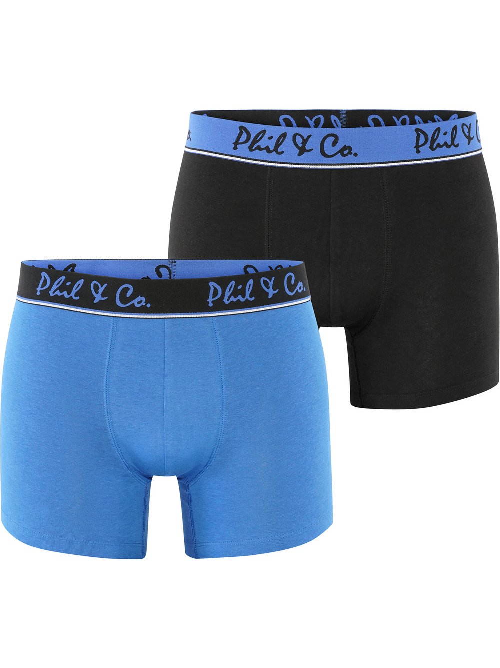 Phil & Co. Berlin Retroshorts  Herren Jersey blau, L