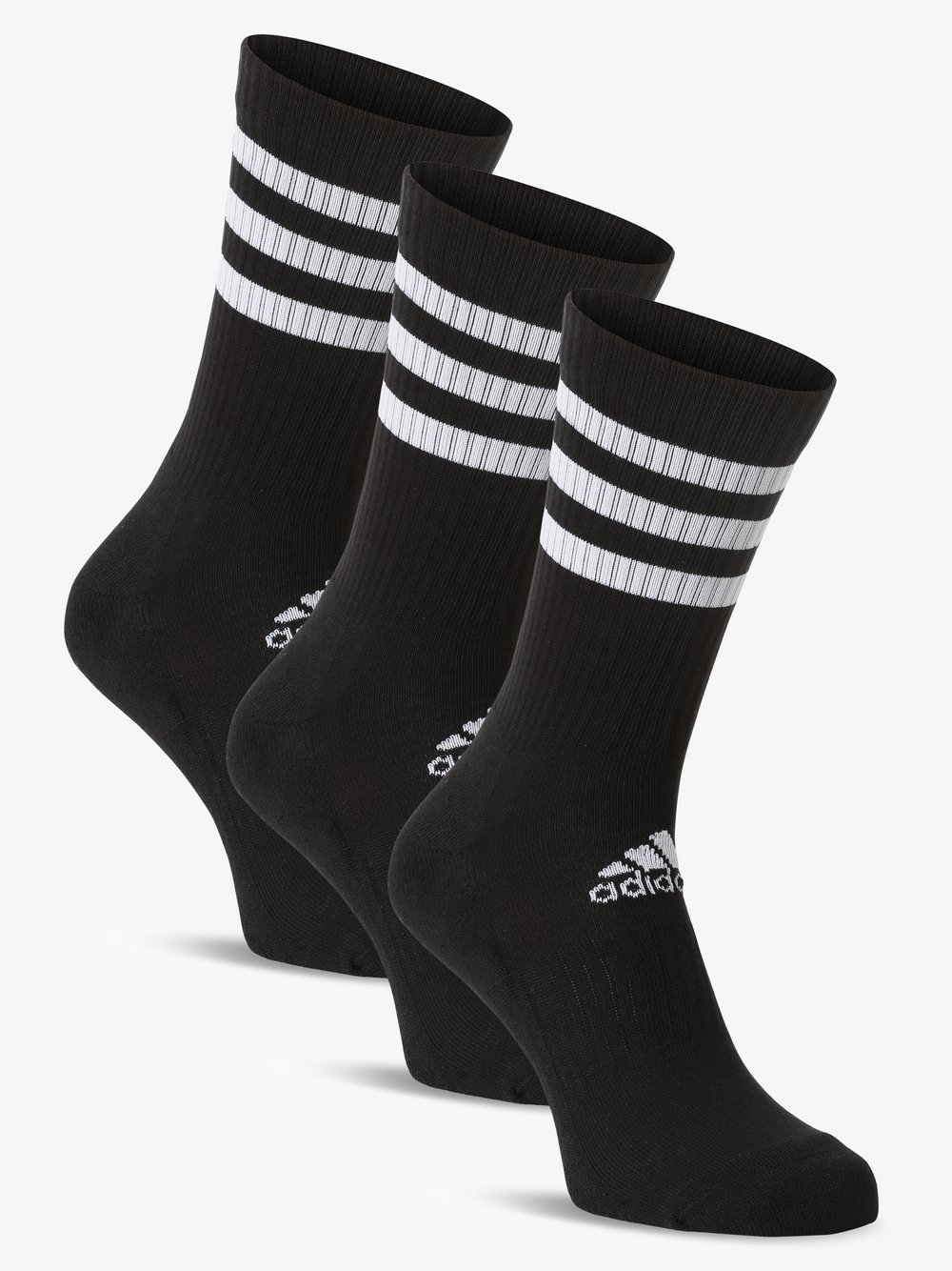Adidas Originals - Skarpety damskie pakowane po 3 szt., czarny