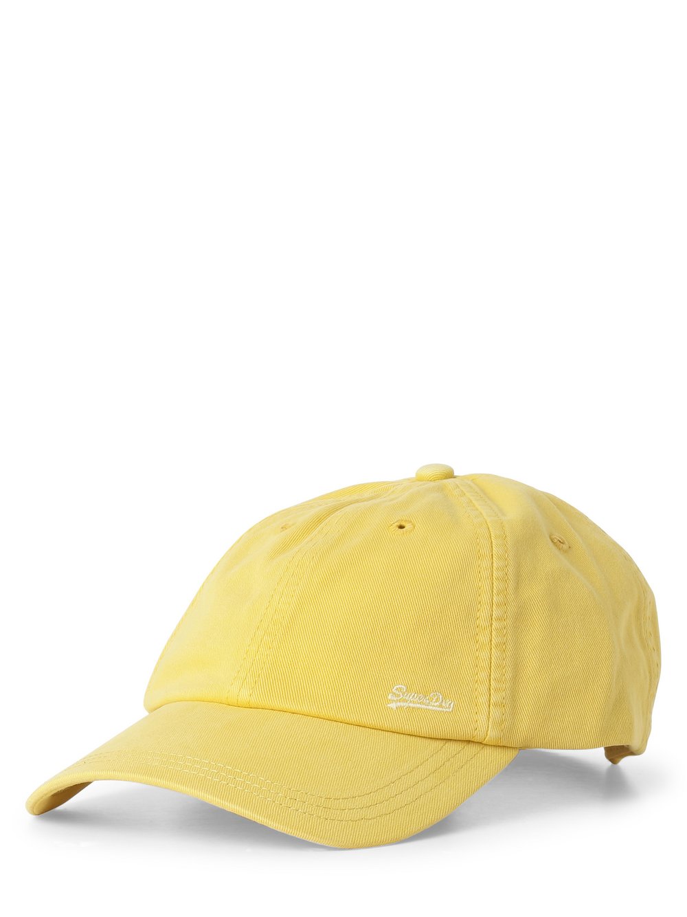 Superdry - Męska czapka z daszkiem, żółty