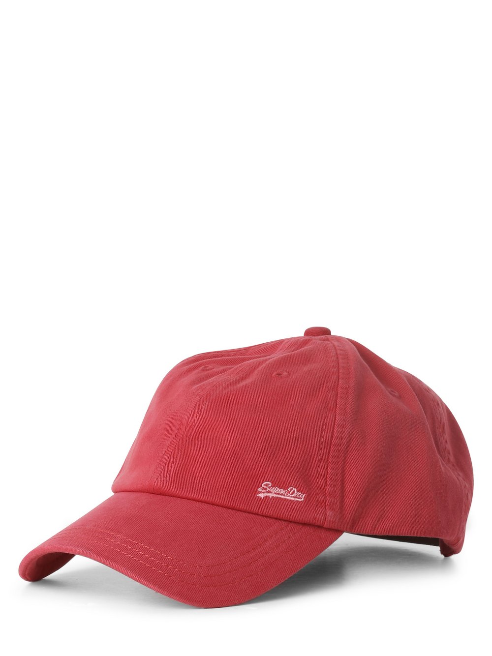 Superdry - Męska czapka z daszkiem, czerwony
