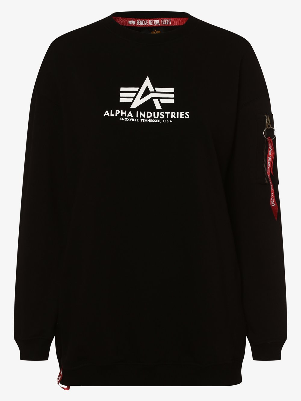 Alpha Industries - Damska sukienka dresowa, czarny