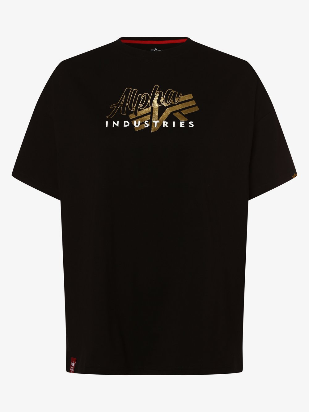 Alpha Industries - T-shirt damski, czarny