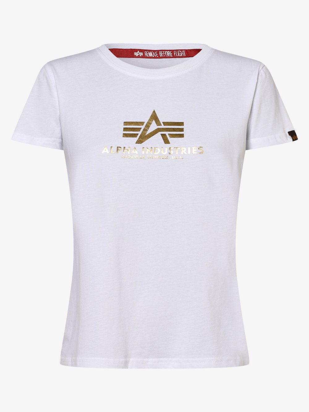 Alpha Industries - T-shirt damski, biały