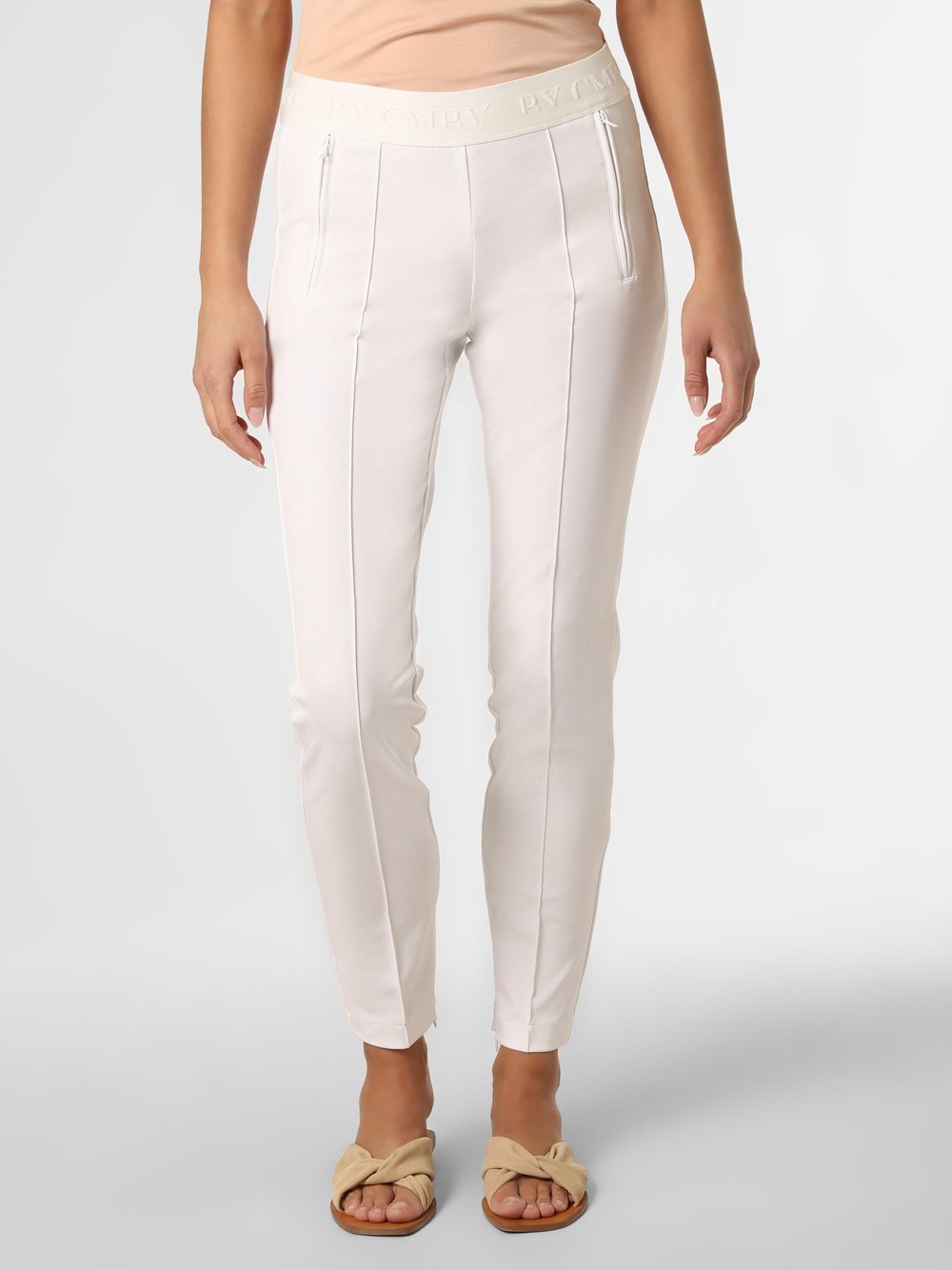 Cambio - Spodnie damskie – Rike, biały
