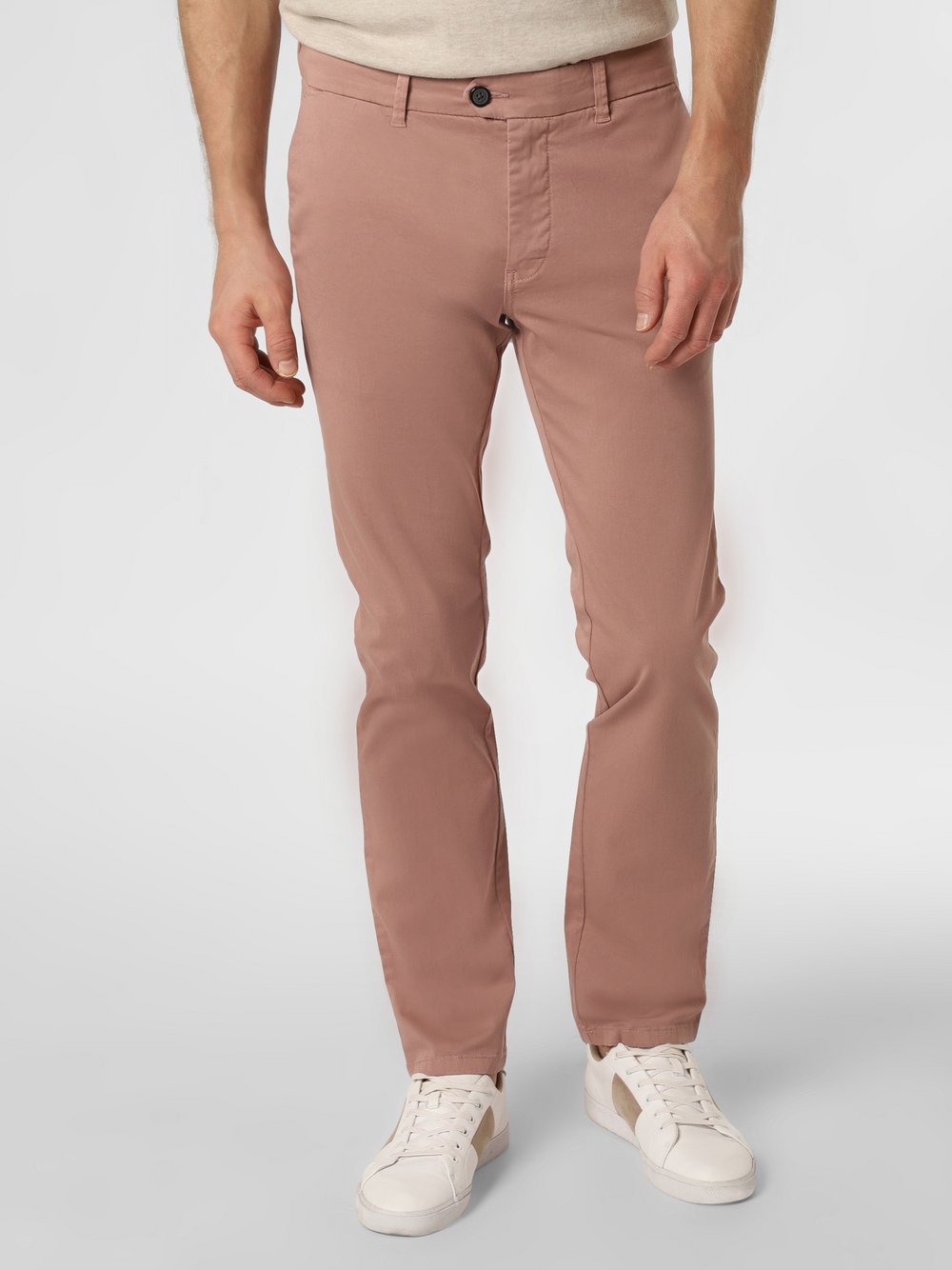 Finshley & Harding Hose Herren Baumwolle rosa, 25