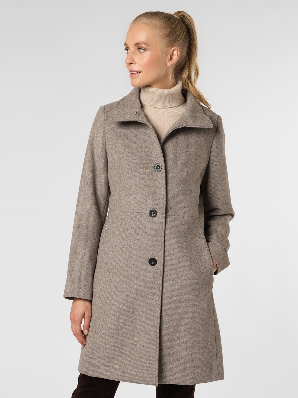 Esprit Collection - Płaszcz damski, beżowy