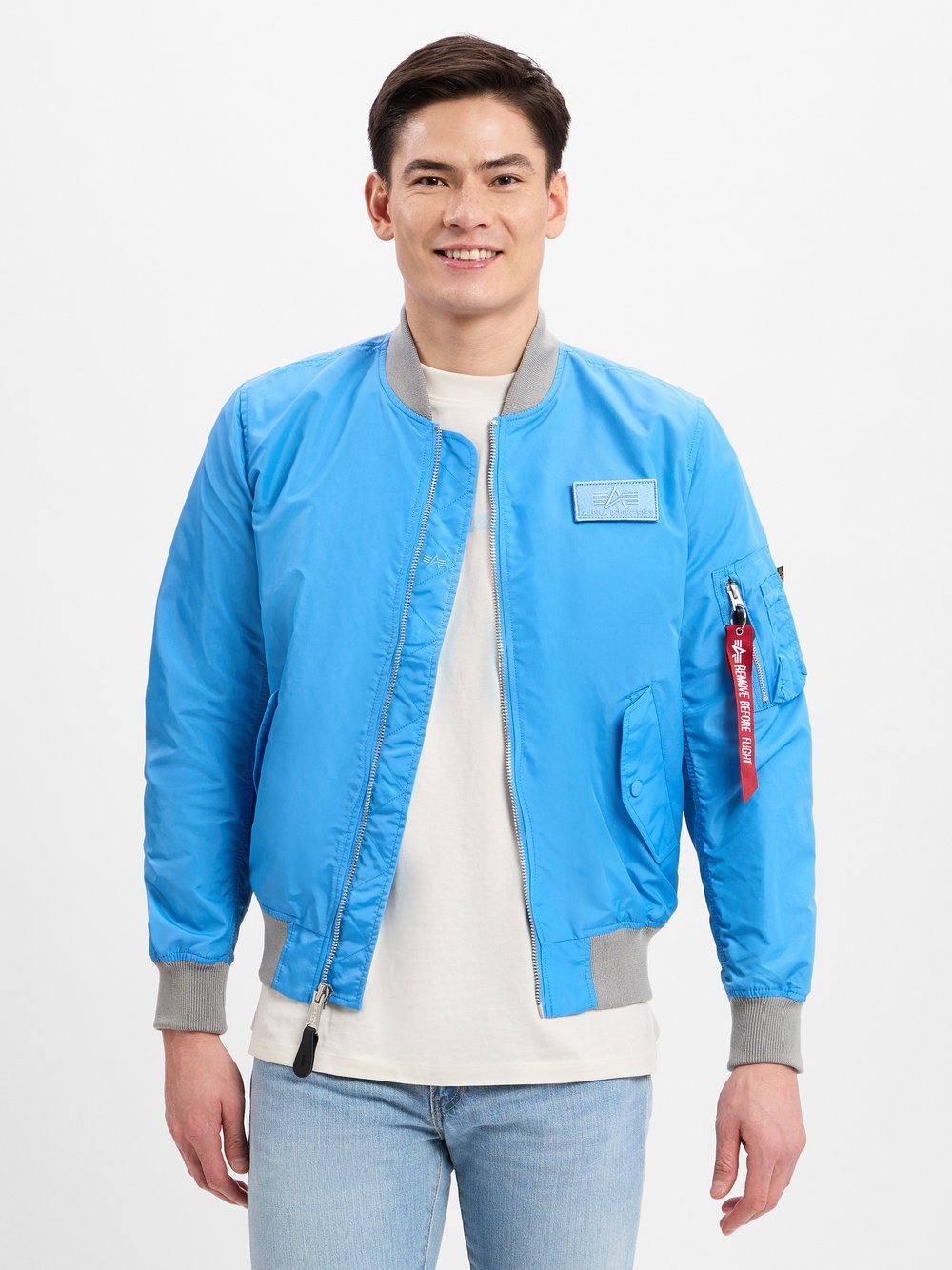 Alpha Industries Übergangsjacke Herren blau, XXL