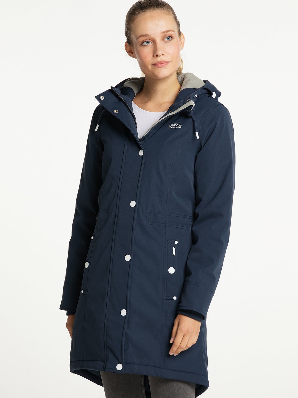 ICEBOUND Winterparka Damen blau, XS