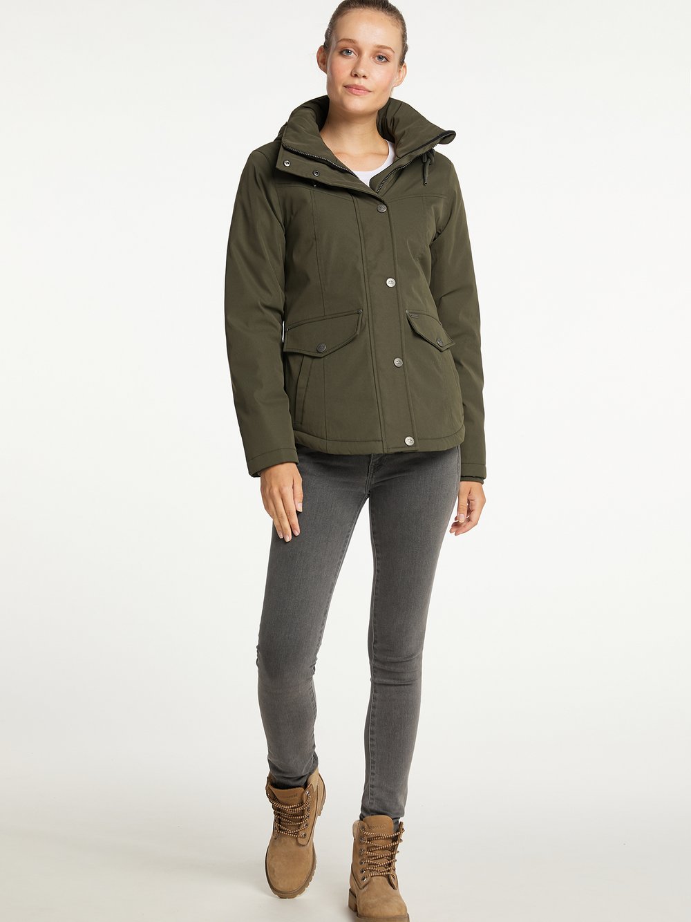 ICEBOUND Winterjacke Damen grün, XS