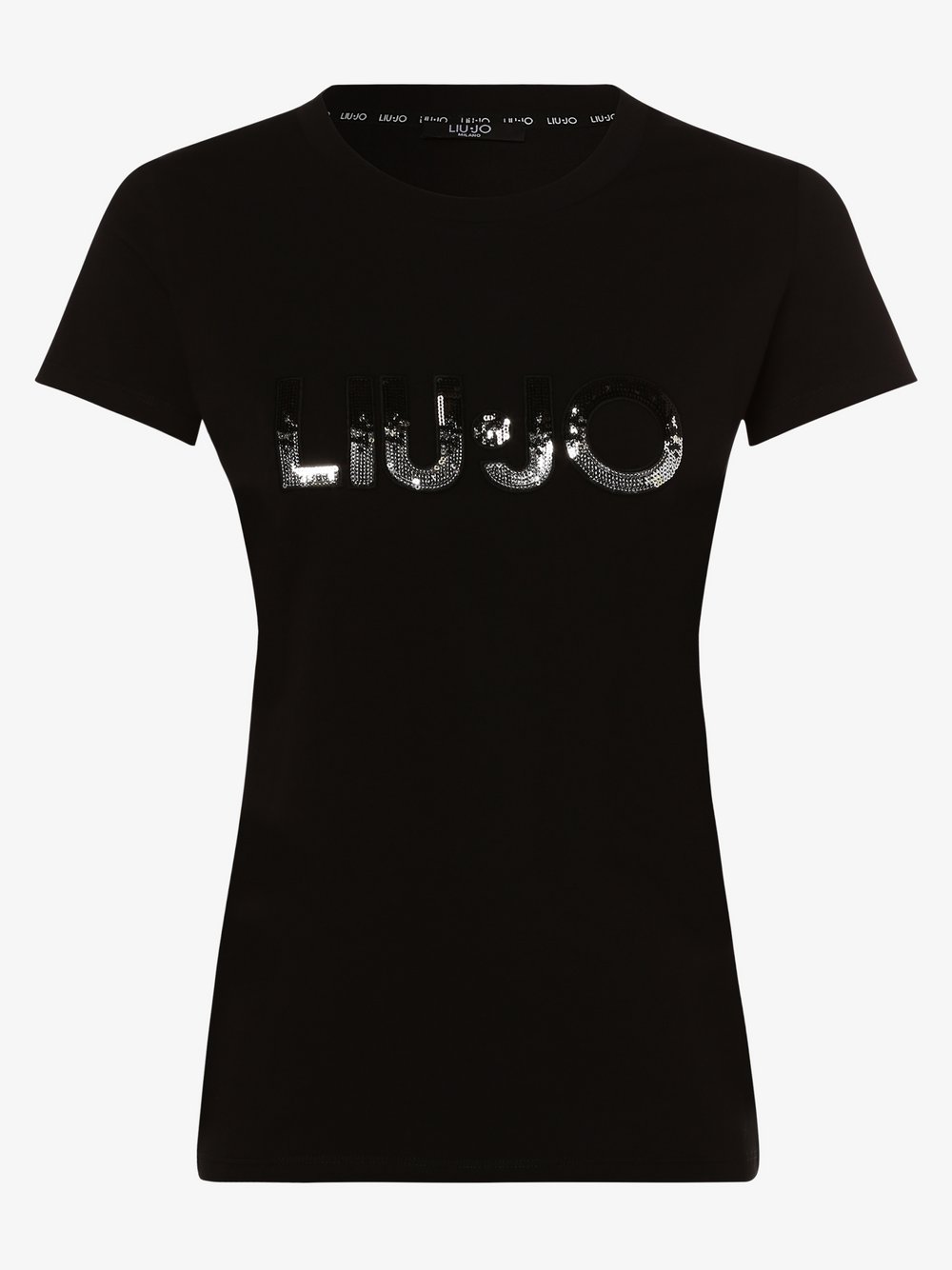 Liu Jo Collection - T-shirt damski, czarny
