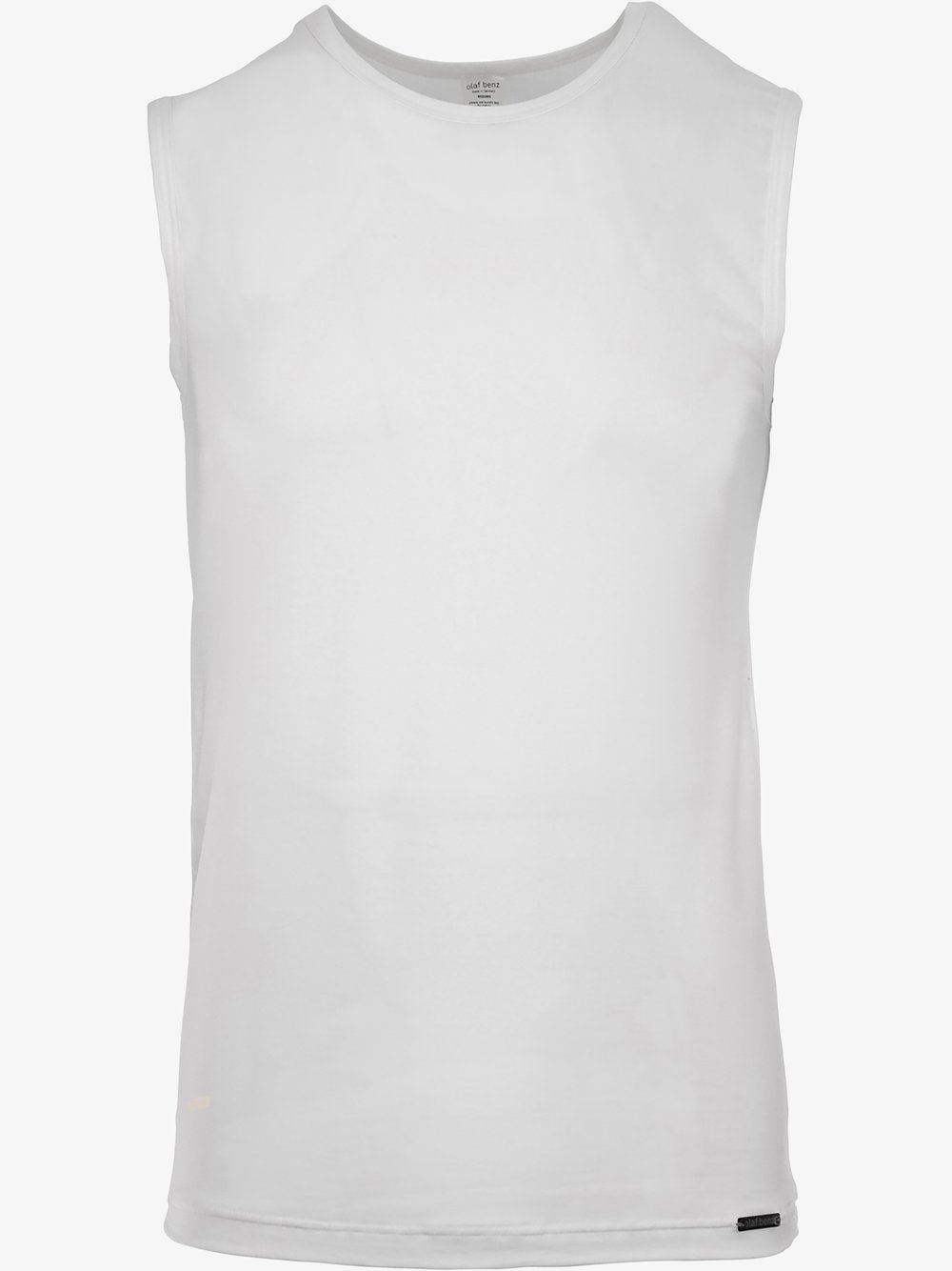 Olaf Benz Tanktop  Herren Jersey weiß, M