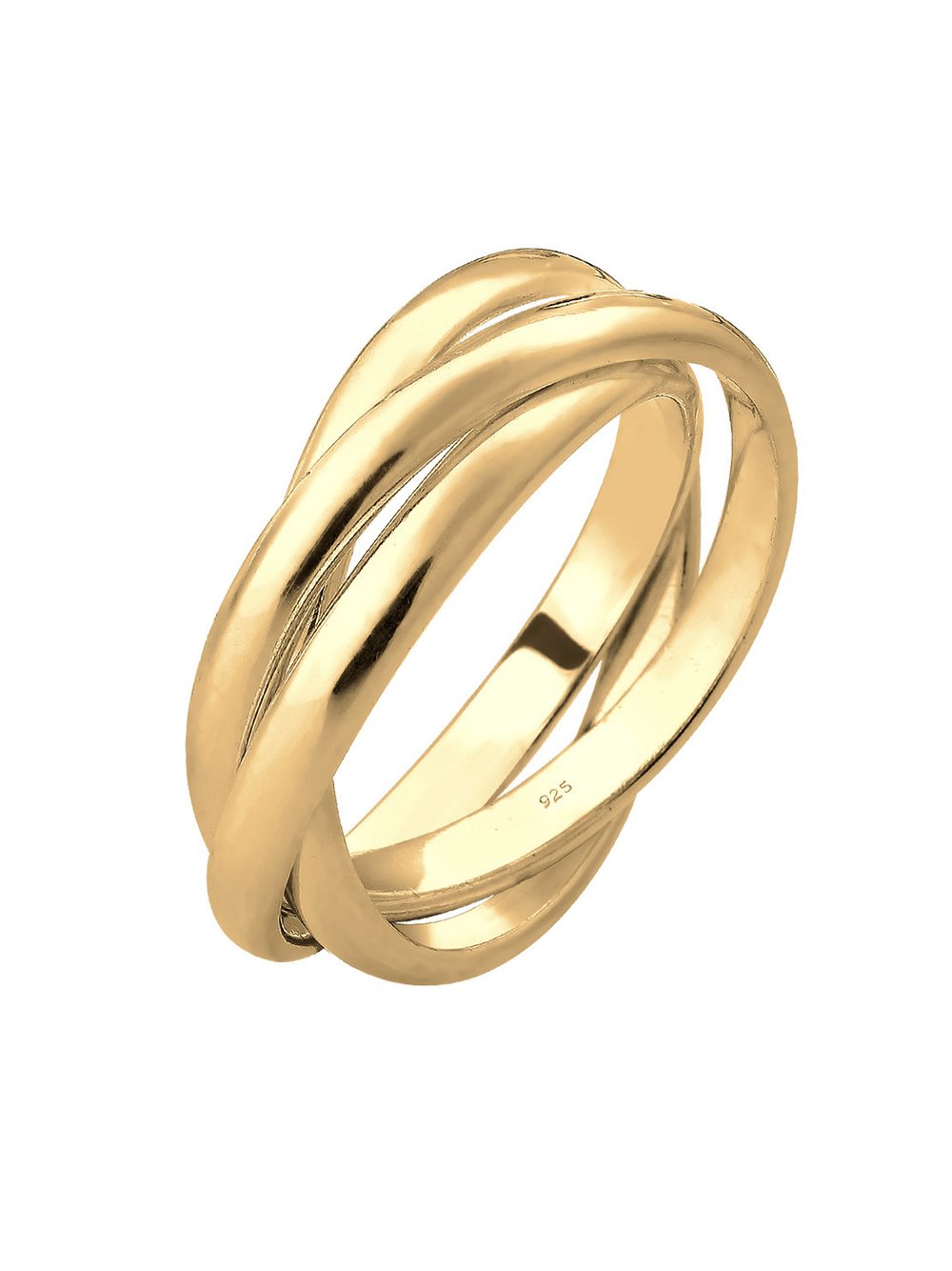 Elli Ring Damen Sterlingsilber gold, 52