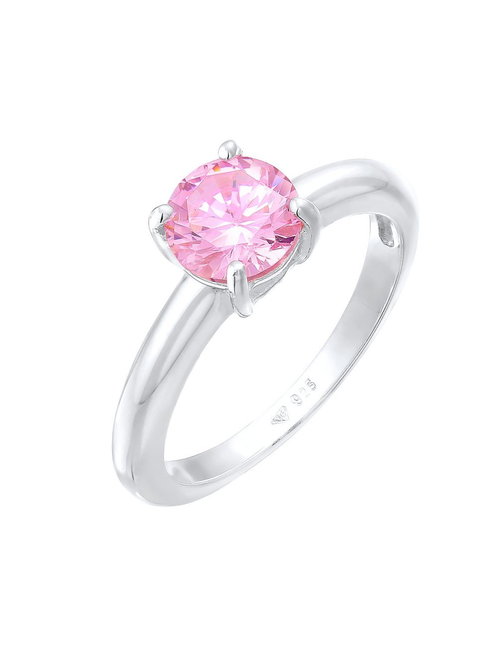 Elli Ring Damen Sterlingsilber rosa, 56