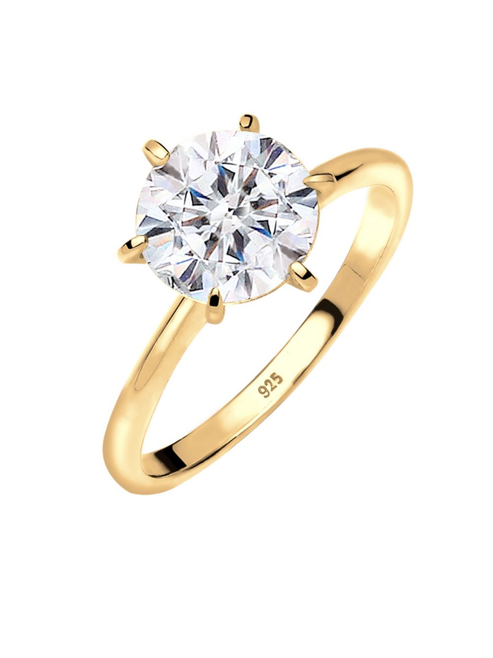 Elli Ring Damen Sterlingsilber gold, 54