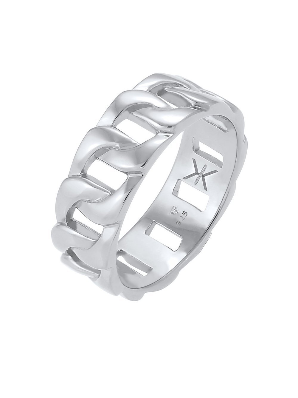 KUZZOI Ring Herren Sterlingsilber silber, 54