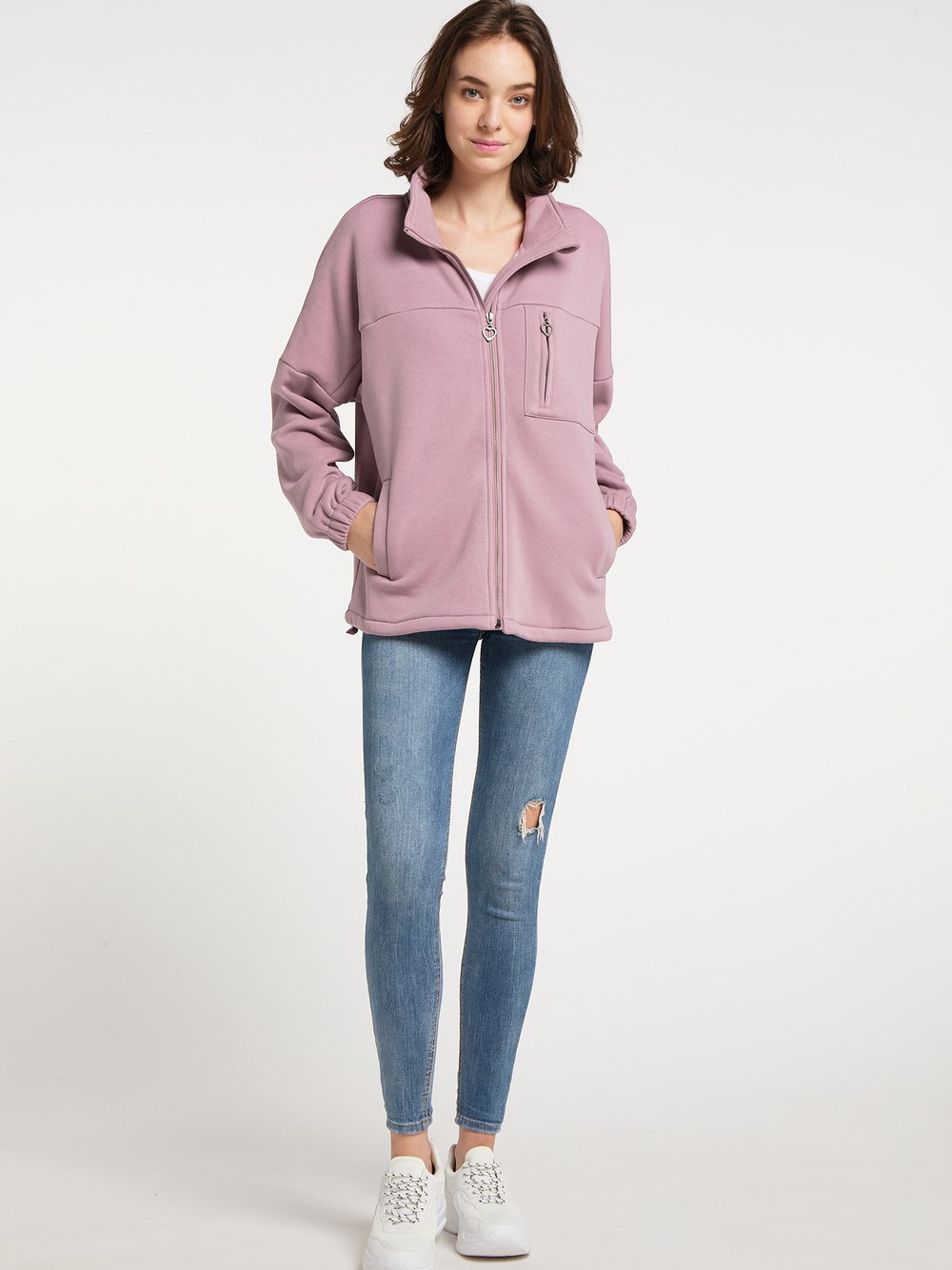 MyMo Sweatjacke Damen rosa, XS