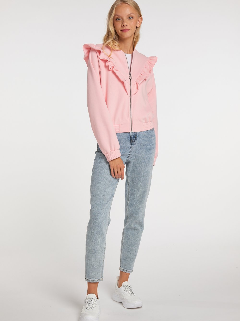 MyMo Sweatjacke Damen rosa, M