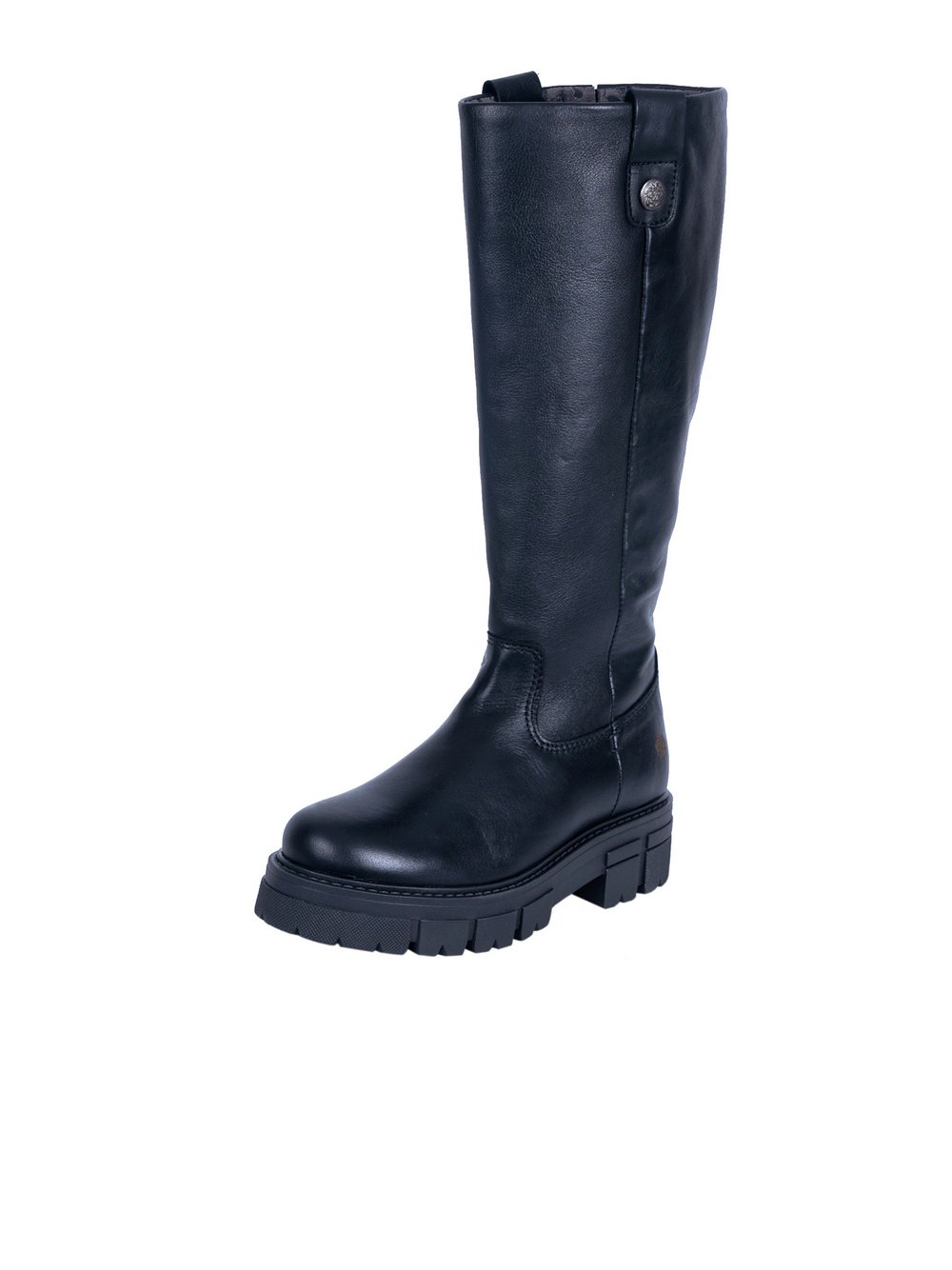 Apple of Eden boot Damen Leder schwarz, 41