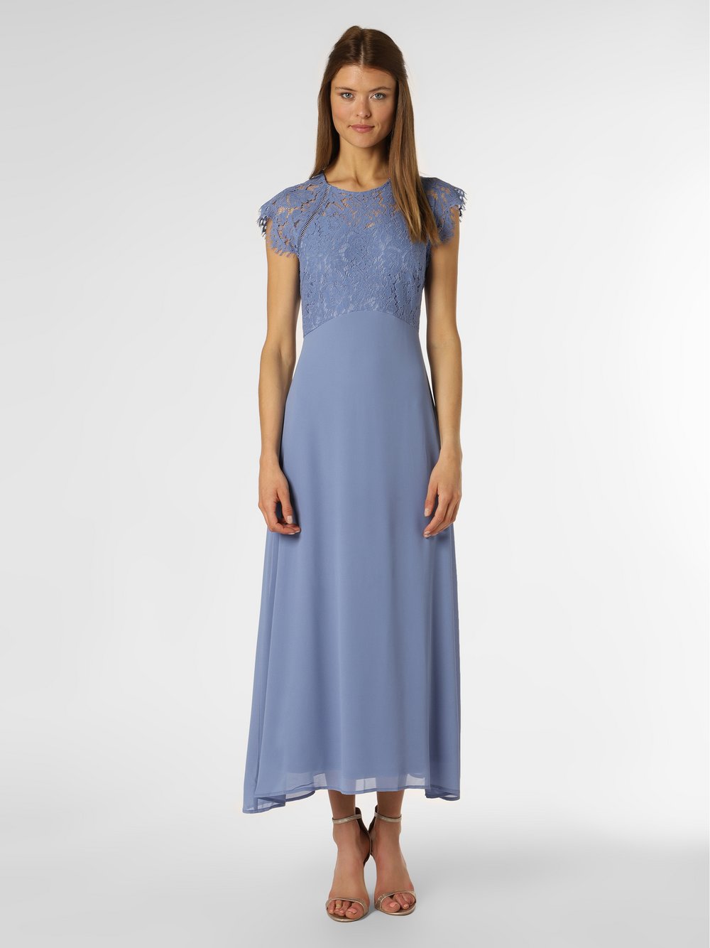 Vila - Damska sukienka wieczorowa – VILacia, niebieski