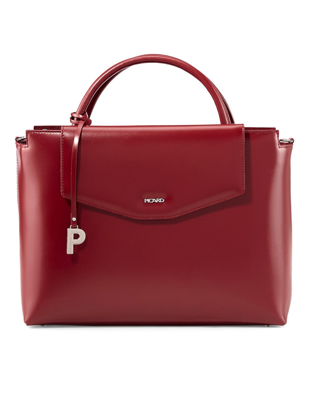 PICARD Shopper Damen Leder rot, ONE SIZE