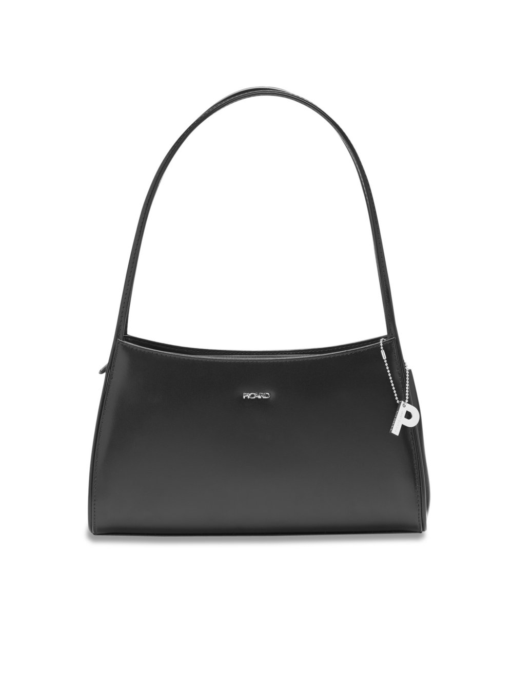 PICARD Schultertasche Damen Leder schwarz, ONE SIZE