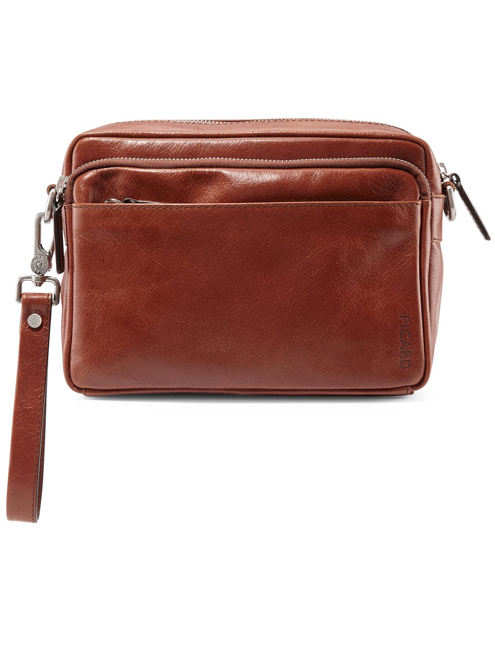 Thumbnail - PICARD Handgelenktasche Herren Leder beige, ONE SIZE