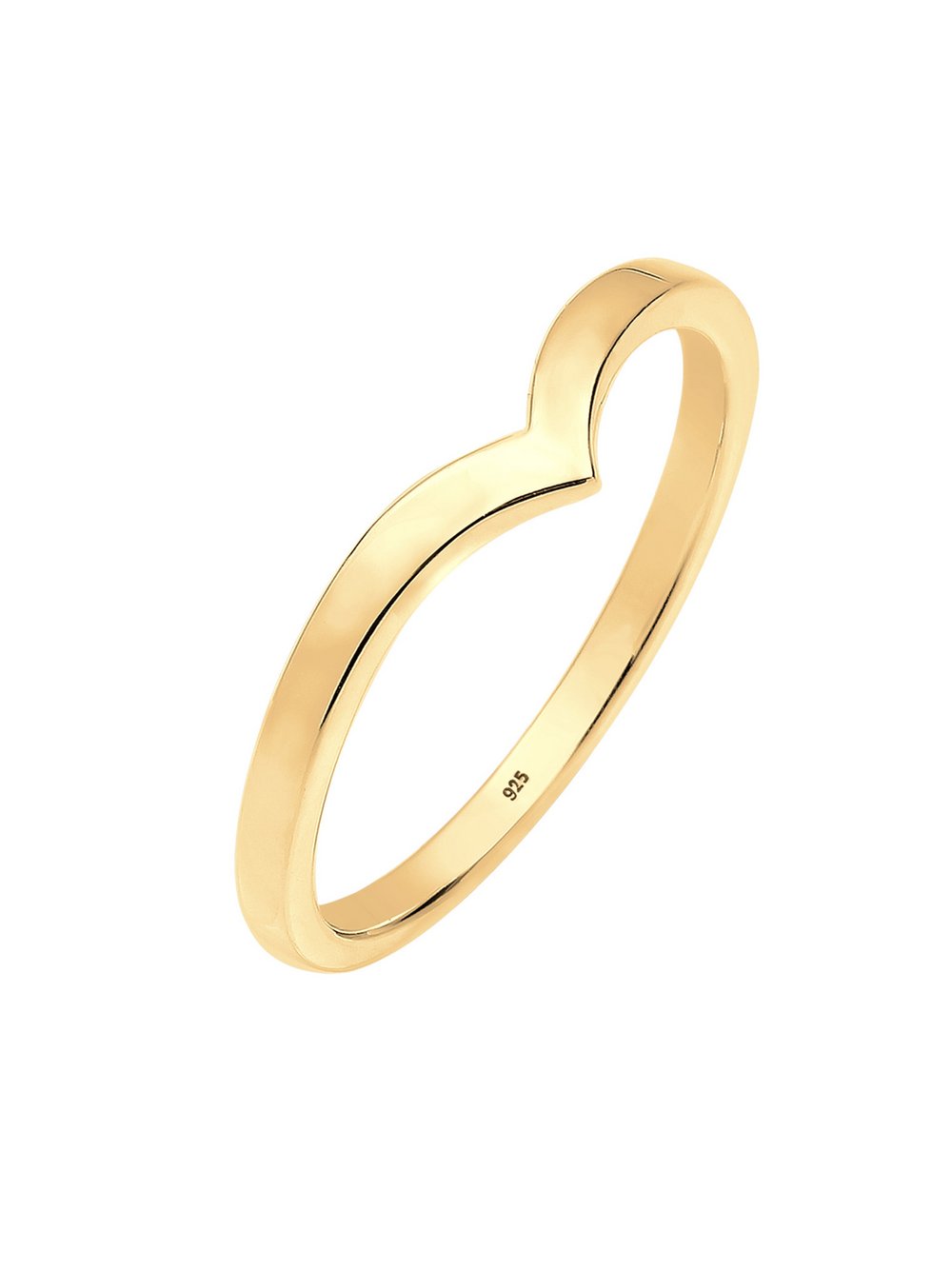 Elli Ring Damen Sterlingsilber gold, 52