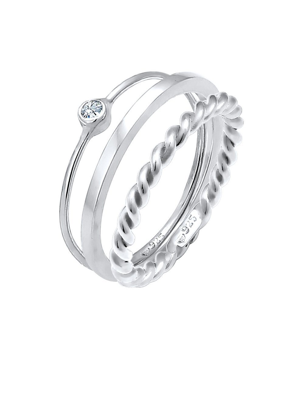 Elli Ring Damen Sterlingsilber silber, 54