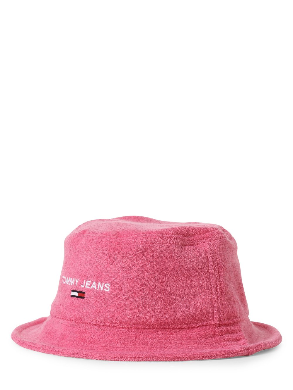 Tommy Jeans - Damski bucket hat, wyrazisty róż