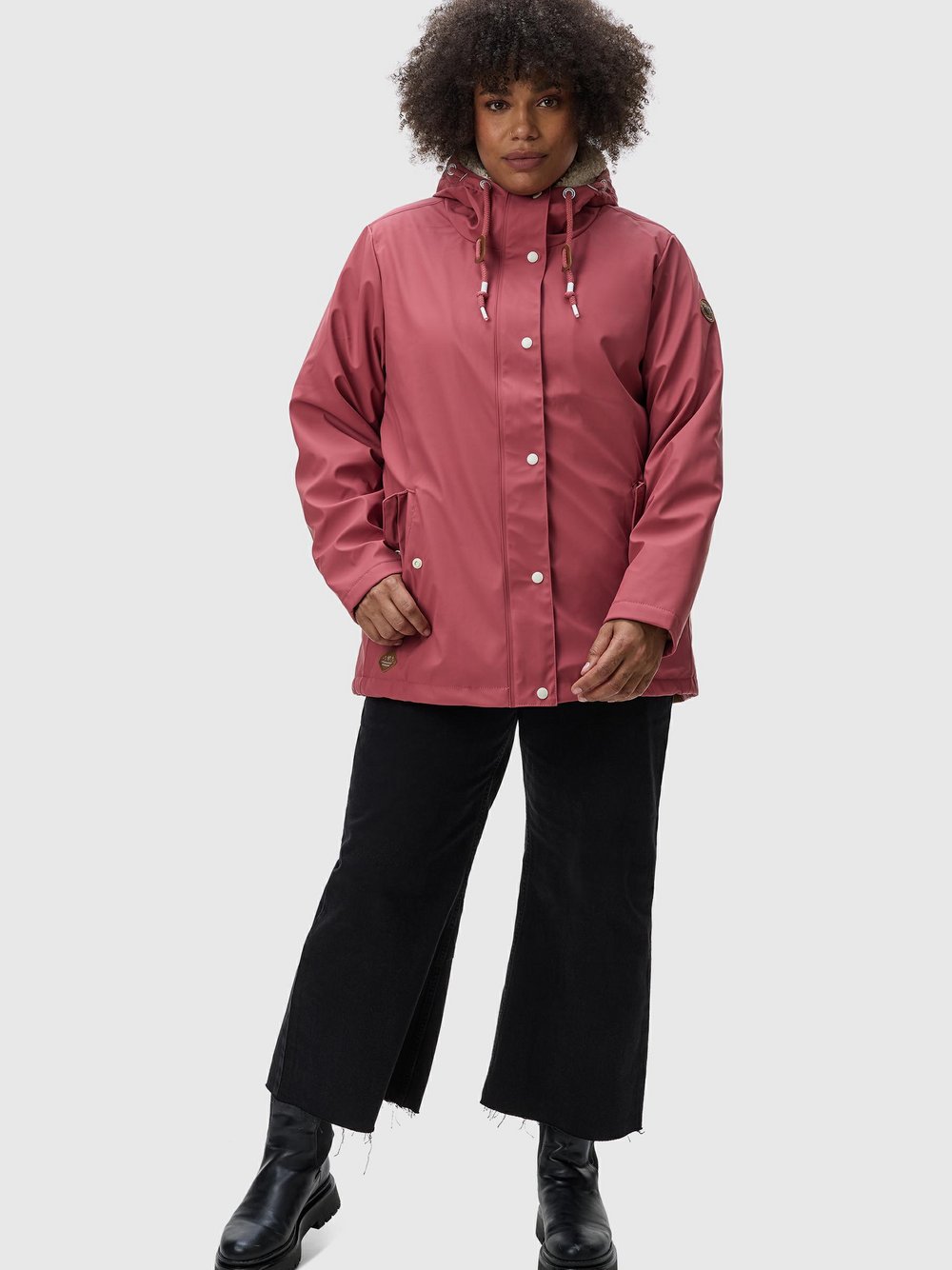 Ragwear Regenjacke Damen rosa, XXXXL