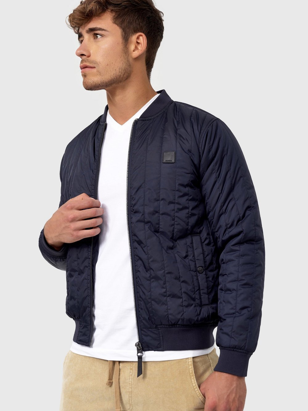 Indicode Übergangsjacke Herren blau, XL