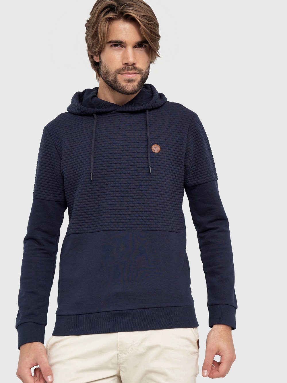 Indicode Kapuzenpullover Herren blau, M