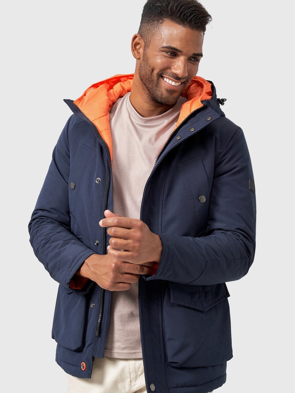 Thumbnail - Indicode Parka Herren blau, XXL