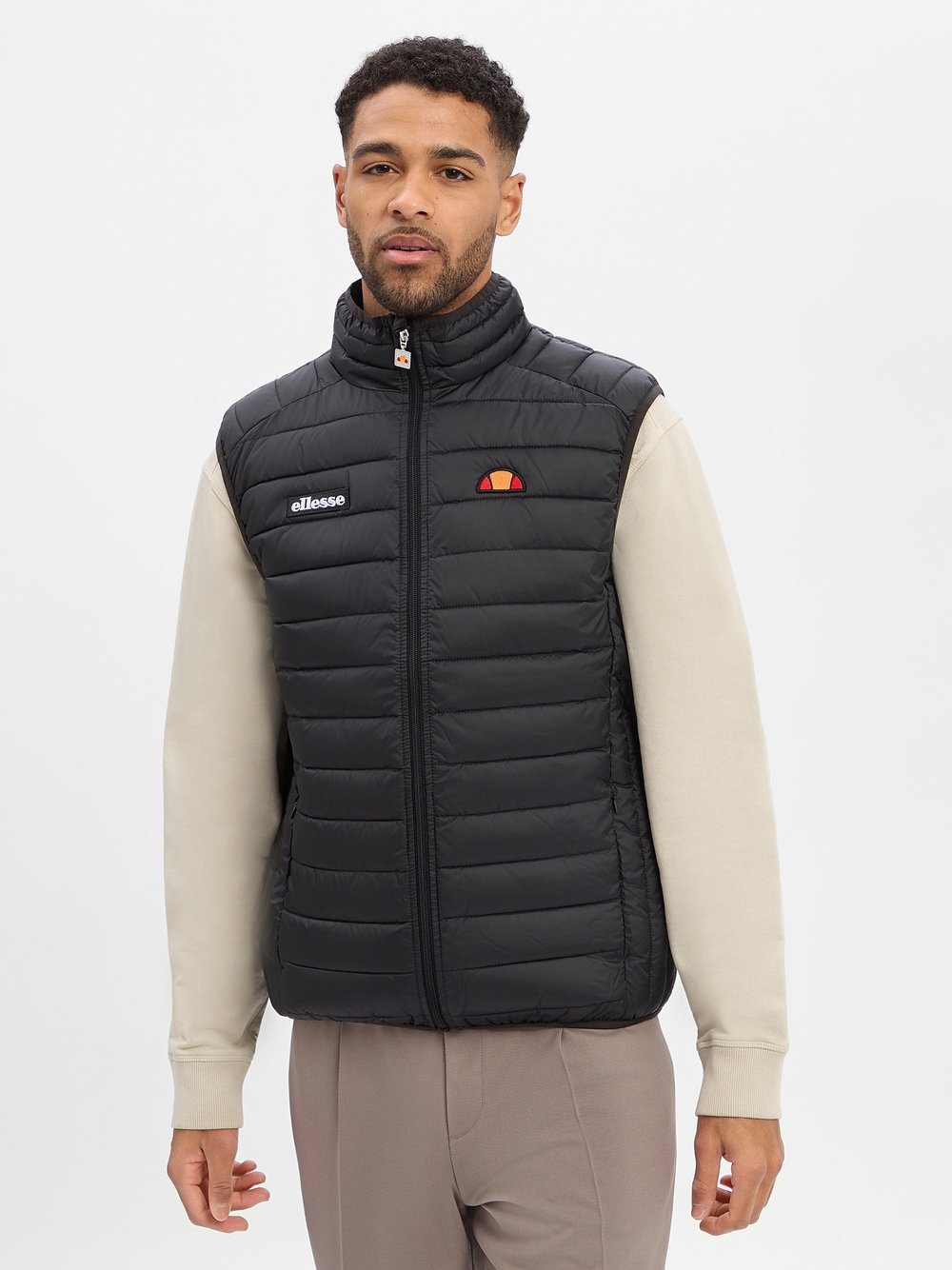 ellesse Steppweste Herren schwarz, S