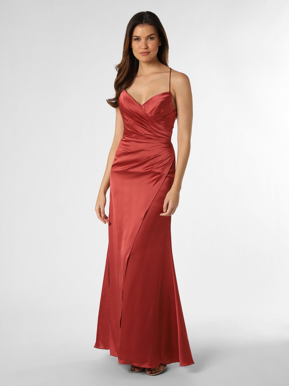 Obraz przedstawiający Luxuar Fashion Damska sukienka wieczorowa Kobiety czerwony jednolity, 34