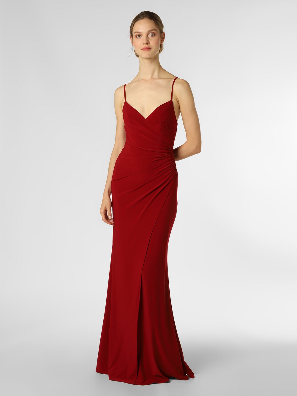 Obraz przedstawiający Luxuar Fashion Damska sukienka wieczorowa Kobiety czerwony jednolity, 32