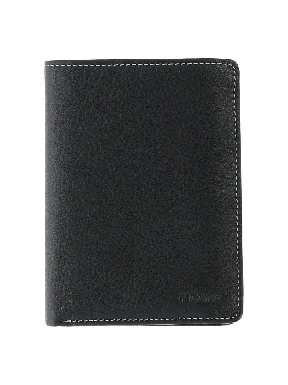 Thumbnail - PICARD Portemonnaie Herren Leder schwarz strukturiert, ONE SIZE
