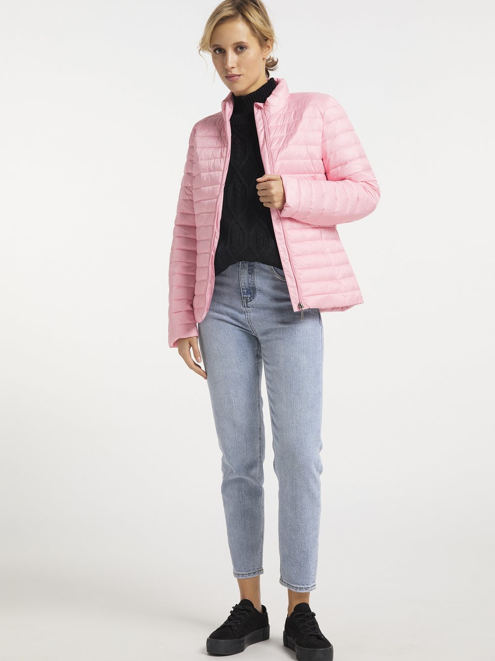 Usha Steppjacke Damen rosa, L