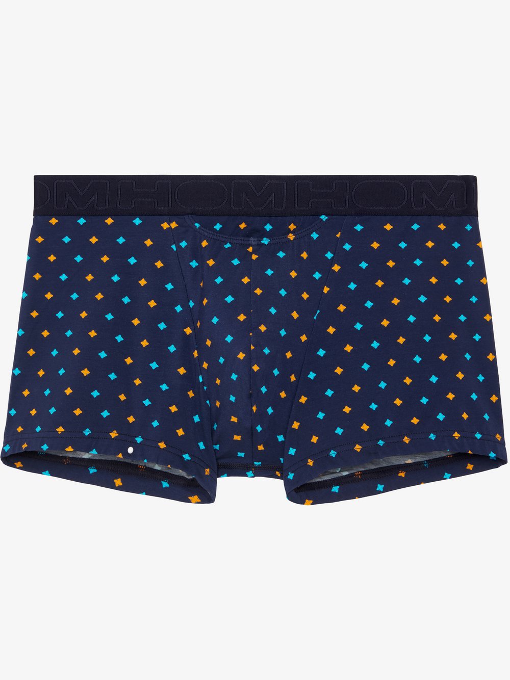 HOM Boxer  Herren Jersey blau gepunktet, S